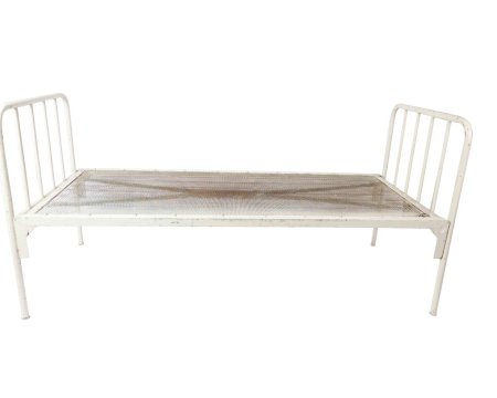 Period Bed White Frame European  Linen Priced Separately	